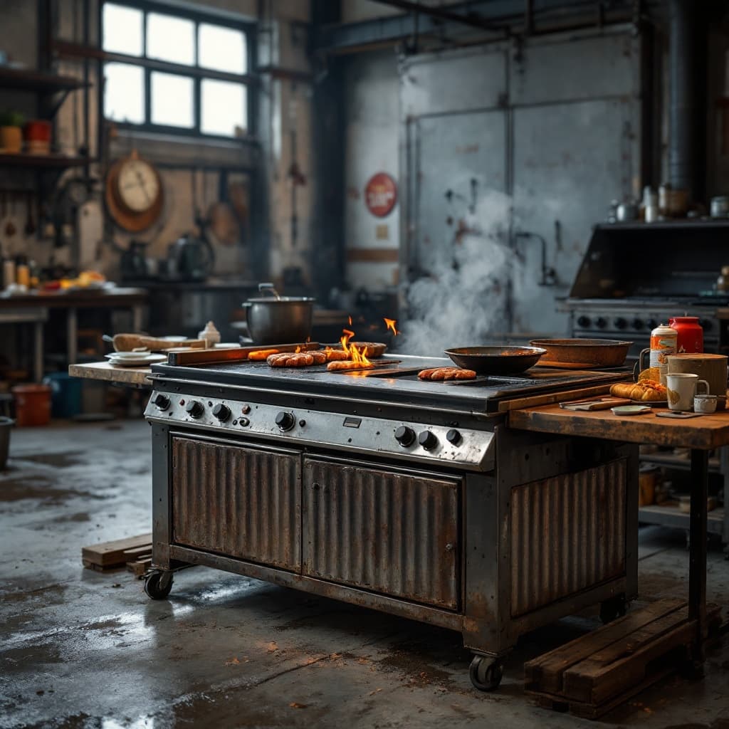 Steelhaul Flat-Top Griddle - 604 Sq In Cooking Area