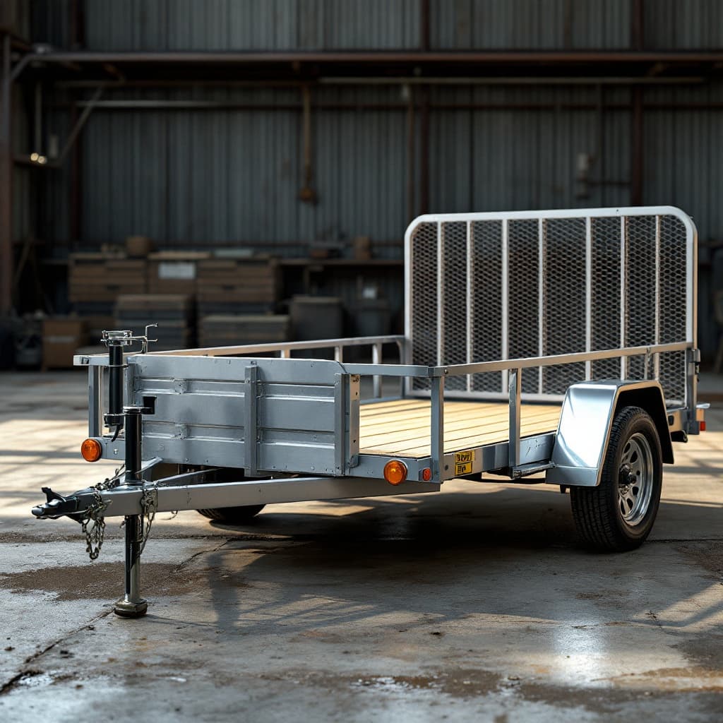 Steelhaul 5x8 Single-Axle Utility Trailer, 2,990 GVWR