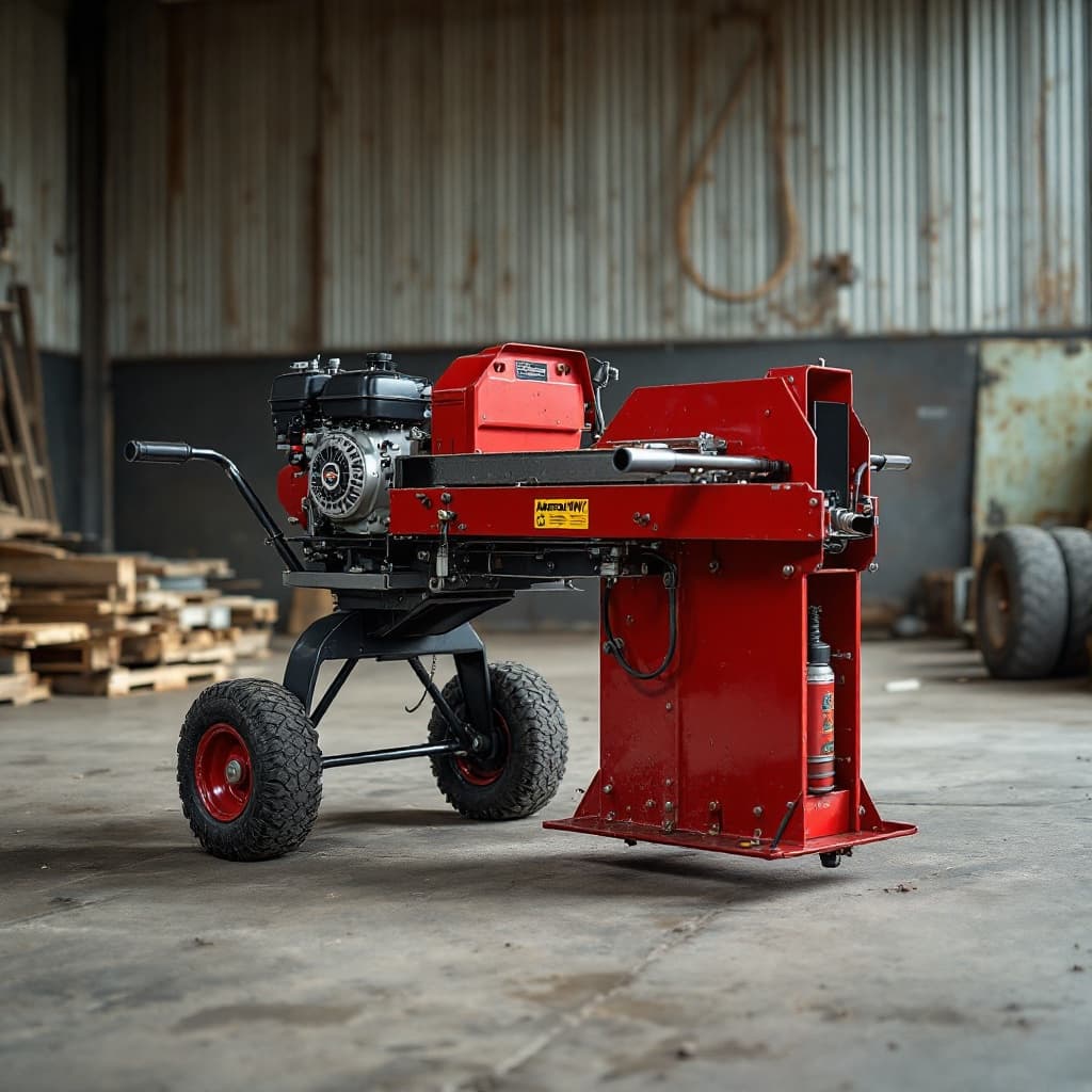 Steelhaul 27-Ton Log Splitter