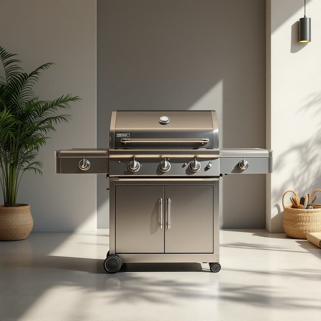 Steelhaul Value 4-Burner Gas Grill - 665 Sq In Cooking Area