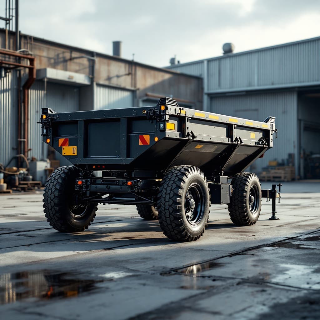 Steelhaul 7x12 Tandem-Axle Dump Trailer, 10,000 GVWR