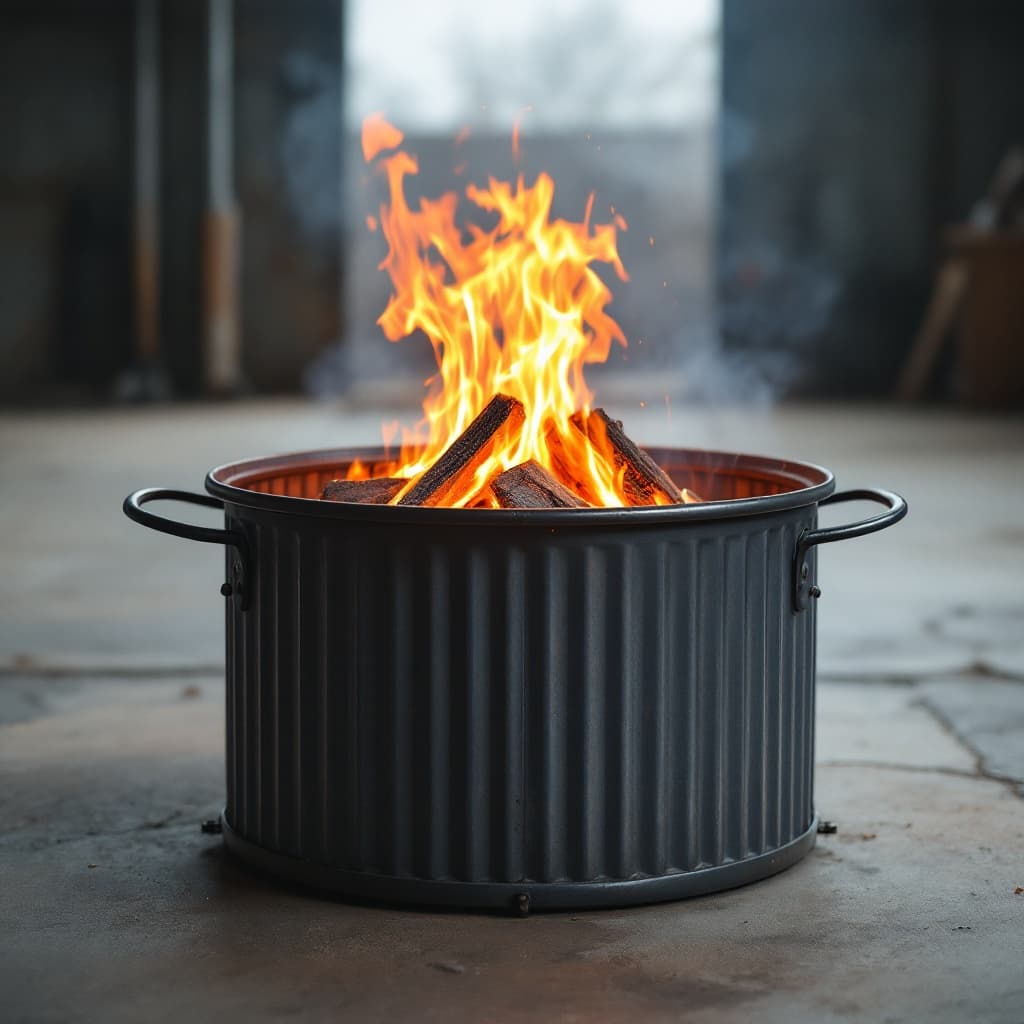 Steelhaul 27-Inch Smokeless Fire Pit