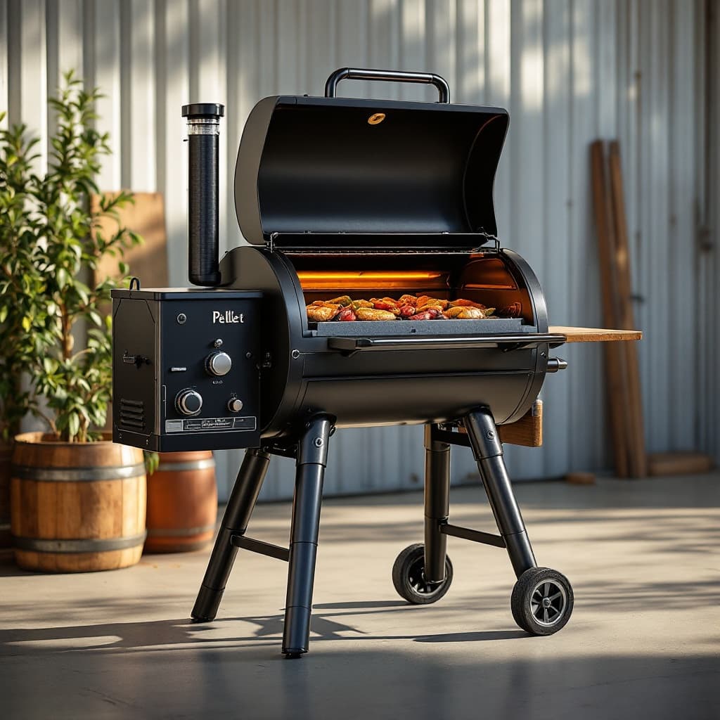 Steelhaul Pro Wood Pellet Grill - 780 Sq In Cooking Area