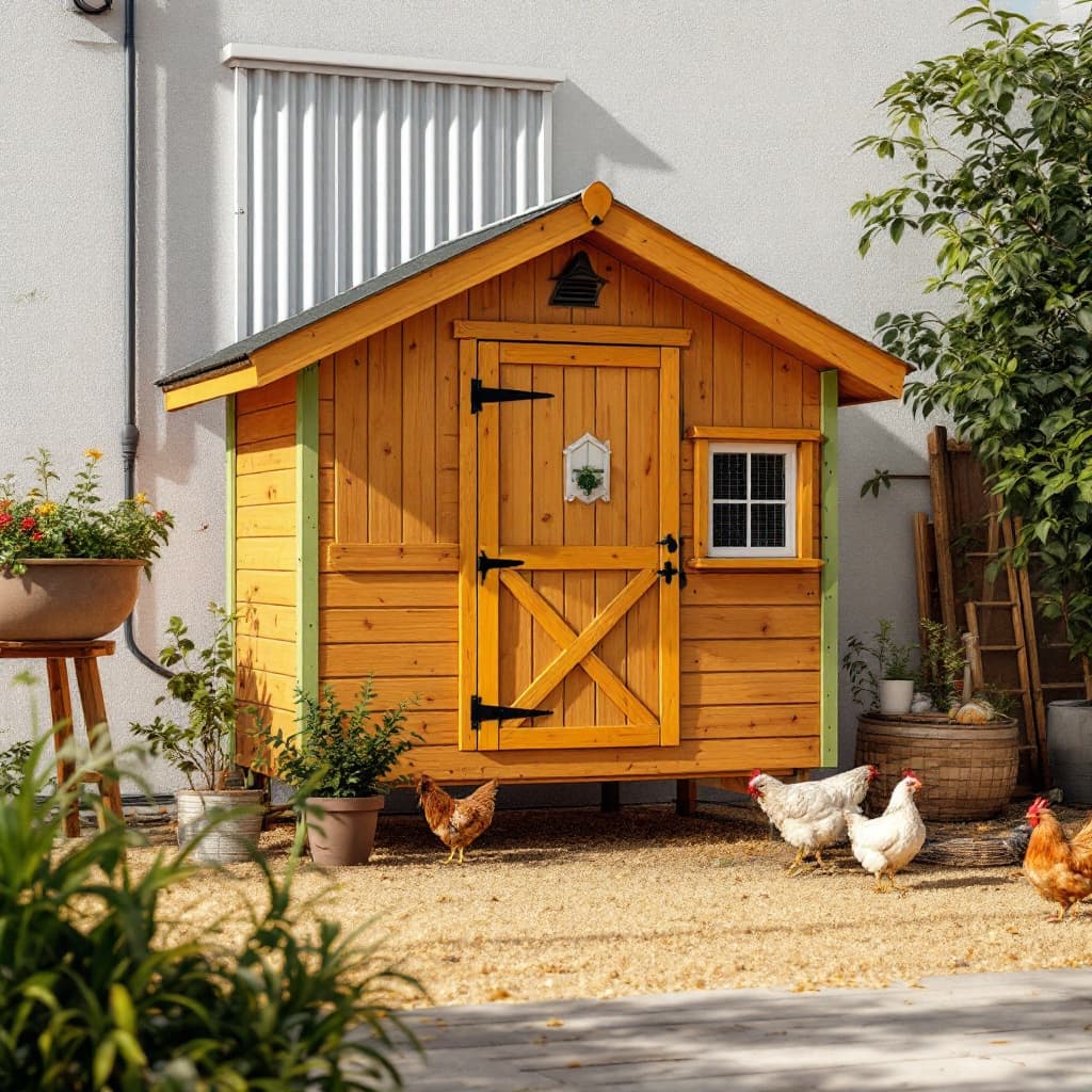 Steelhaul Going Green Chicken Coop