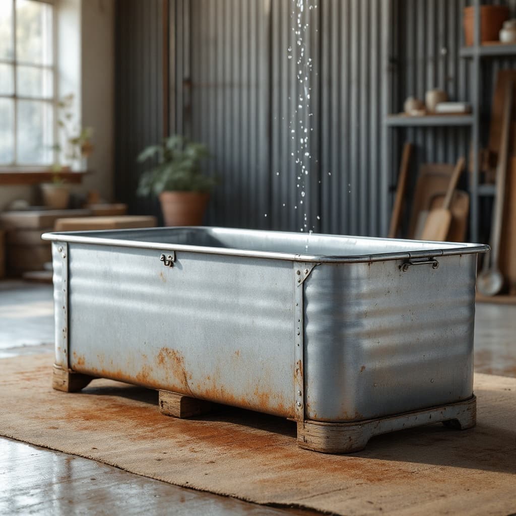 Steelhaul 16 Gallon Poly Flatback Utility Tank