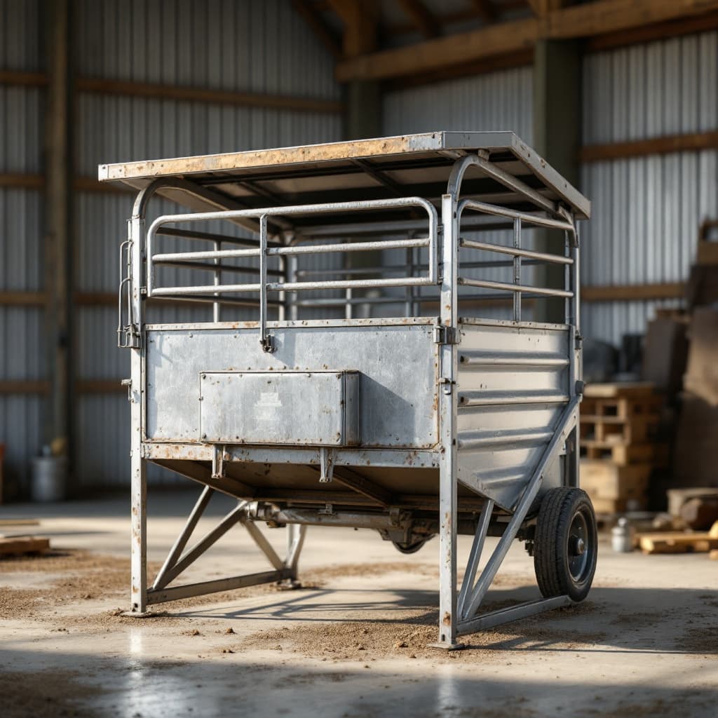 Steelhaul 1-Ton Creep Feeder for Calves and Lambs