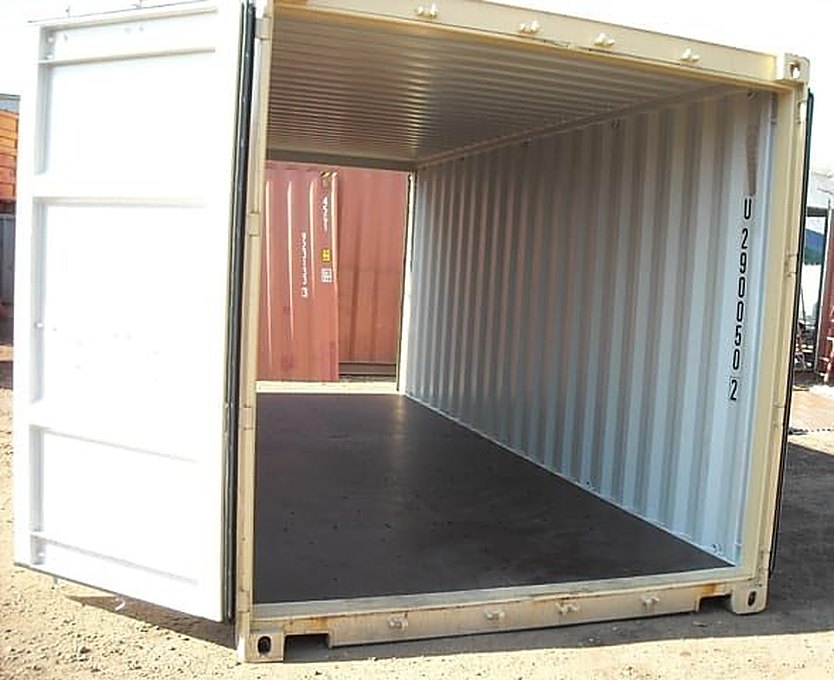 20ft Long Doubledoor Containers in 8’6′ High and 9’6″ High
